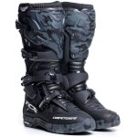 Tcx comp evo 2 michelin 2023 bottes de motocross, noir - gris, taille 45 pour hommes