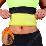 Td ceinture abdominale m noir ceinture sudation perte poids sudation ajustable tailles hommes et femmes ...