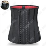 Td� corset ceinture bas rouge corset en caoutchouc sport transpiration graisse br�lant ceinture de fitness ...