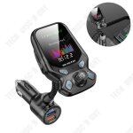 Td emetteur fm bluetooth cran couleur voiture mp3 lecteur bluetooth qc3. 0 charge rapide double usb ...