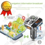 Td kit voiture transmetteur fm musique bluetooth lecteur usb charge - kit sans fil bluetooth 2 usb 1 ...
