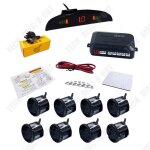 Tdâ® radar de recul audio avant et arrière avec 8 capteurs noirs buzzer vocal led radar de stationnement ... Tdâ® radar de recul audio avant et arrière avec 8 capteurs noirs buzzer vocal led radar de stationnement ...