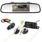 Tdâ® rétroviseur moniteur 4, 3 pouces lcd miroir + caméra de recul sans fil led infrarouge vision nocturne ... Tdâ® rétroviseur moniteur 4, 3 pouces lcd miroir + caméra de recul sans fil led infrarouge vision nocturne ...