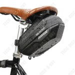 Td sac de vlo motif carbone sac de queue arrire vtt grande capacit sac de selle a coque dure equipement ...