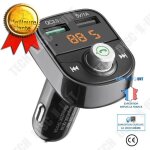 Td transmetteur fm bluetooth voiture, chargeur allume cigare usb, kit main libre bluetooth voiture ...