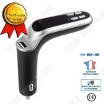 Td transmetteur fm voiture - mains libres kit bluetooth chargeur transmetteur fm lecteur mp3