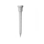 Tee golf bois 54mm blanc hobbytech