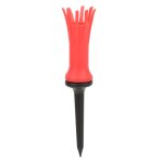 Tees de golf en caoutchouc souple élastique, 8 griffes, outils de clous en plastique à faible résistance, ... Tees de golf en caoutchouc souple élastique, 8 griffes, outils de clous en plastique à faible résistance, ...
