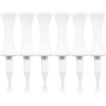 Tees de golf plastique etape down outil accessoire 60 counts, 6 taille tee 2 3 / 4, 2 1 / 4, 2, 1 3 / ...