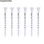 Tees de golf professionnels 83mm en bois blanc, 50 pièces, offre spéciale Tees de golf professionnels 83mm en bois blanc, 50 pièces, offre spéciale
