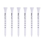 Tees de golf professionnels en bois blanc, 83mm, 50 pièces, offre spéciale Tees de golf professionnels en bois blanc, 83mm, 50 pièces, offre spéciale