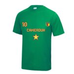 Tee shirt foot cameroun enfant vert Tee shirt foot cameroun enfant vert