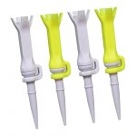 Tee - shirt rotatif a griffe de golf 76mm, 4 pices, pour l'entranement a distance de conduite