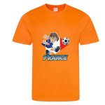 Tee - shirt sport enfant design  france football