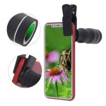 T�lescope monoculaire pour t�l�phone, t�lescope haute d�finition, alpinisme de voyage avec zoom 12 fois ...