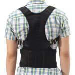 Tempsa ceinture dorsale dos bosse posture correcteur support magntique epaule