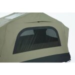 Tentes de camping gonflables avec pompe a main, tente gonflable sur le toit - vert + noir . .