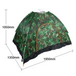 Tente de camping de voyage autonome en plein air tente  ouverture rapide automatique tente portable ...