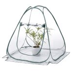 Tente de croissance transparente de haute qualité, couverture de jardin pliante etanche, mini tente de ... Tente de croissance transparente de haute qualité, couverture de jardin pliante etanche, mini tente de ...