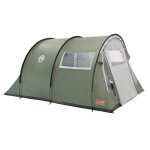 Tente familiale 4 personnes coleman coastline 4 deluxe - 2 chambres - impermeable 3000mm - toile anti ...