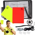 Teppc - carton arbitre football tenuecarton jaune et rouge + sifflet tenue + monnaie, kit arbitre football, ... Teppc - carton arbitre football tenuecarton jaune et rouge + sifflet tenue + monnaie, kit arbitre football, ...