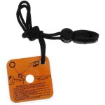 Teppc - miroir de survie rflchissant d'urgence avec sifflet et cordon pour camping, randonne, etc