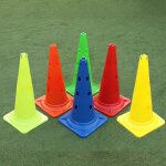Terreau de football pour enfants avec trompette multicolore 52cm pour entranement et barrire matriel ...