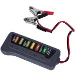 Testeur de batterie de voiture 12v, testeur de charge de batterie de voiture testeur d'alternateur avec ...
