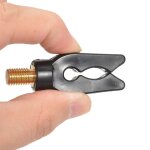 Tte de repose - canne pour pche a la carpe, support tlescopique pour canne a pche, clips en u, matriel ...