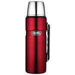 Thermos 1. 2 litre stainless food flask, red 184803