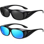 Tianyi - 2 paires surlunettes de soleil polarisées homme femme, uv400 sur - lunettes polarisantes pour ... Tianyi - 2 paires surlunettes de soleil polarisées homme femme, uv400 sur - lunettes polarisantes pour ...