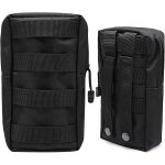 Tianyi - 2 pices sacs tactiques, petit sac ventral etanche tactical molle pouche multifonctionnel sac ...