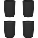 Tianyi - lot de 4 gobelets plastique, gobelet a dent, lavables lave - vaisselle pour, tasse a eau rutilisable ...