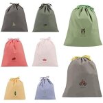 Tianyi - 8 pièces sac a cordon imperméable, sac linge sale enfant, pochette tissu cordon rangement, organiseur ... Tianyi - 8 pièces sac a cordon imperméable, sac linge sale enfant, pochette tissu cordon rangement, organiseur ...