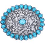 Tianyi - 8464mm boucles de ceinture pour cheval pour homme, cowboy occidental boucles de ceinture pour ...