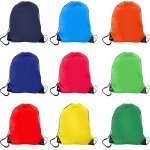 Tianyi - 9 pices sac a cordon de sport, sac a dos a cordon drawstring bags pour homme femme gym voyage ...