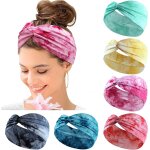 Tianyi - bandeau cheveux femme large elastique doux boho mince bandana accessoires headband cheveux femme ...