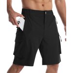 Tianyi - bermuda shorts homme short de travail cargo randonne sport poche zippe