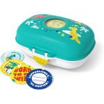 Tianyi - - boite a gouter enfant mb gram bleu dino - boite a gouter sans bpa idale pour ecole, pique ...