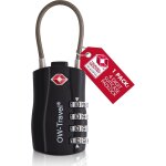 Tianyi - cadenas cable tsa pour valise. cadenas code 4 chiffres antivol pour bagages casier rangement ...
