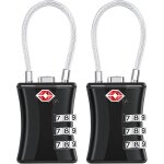 Tianyi - cadenas valise 2 pack, tsa luggage locks, 3 digit security padlock, combination padlock, conforme ... Tianyi - cadenas valise 2 pack, tsa luggage locks, 3 digit security padlock, combination padlock, conforme ...