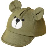 Tianyi - casquette de baseball pour bb 3 - 12 mois - rglable, protection solaire uv, design avec oreilles ...