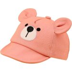 Tianyi - casquette de baseball pour bb 3 - 12 mois - rglable, protection solaire uv, design avec oreilles ...