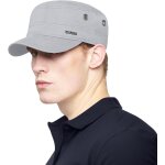 Tianyi - casquette de baseball homme plat classic plain vintage arme militaire cadet style coton cap ...