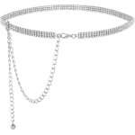 Tianyi - ceinture femme strass brillant, réglable pour robes jeans bikini, bijou cadeau pour fille maman ... Tianyi - ceinture femme strass brillant, réglable pour robes jeans bikini, bijou cadeau pour fille maman ...