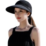 Tianyi - chapeau de soleil pour femme - protection solaire - avec grand bord - pour le golf et l'extrieur, ...