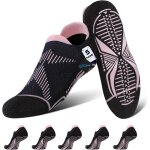 Tianyi - chaussettes pilates coolmax bambou semelles adhrentes femme, antidrapantes pour yoga, barre, ...