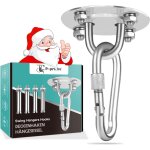 Tianyi - crochet de plafond, support de plafond de sac de frappe en acier inoxydable jusqu'à 400 kg, ... Tianyi - crochet de plafond, support de plafond de sac de frappe en acier inoxydable jusqu'à 400 kg, ...