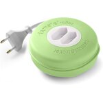 Tianyi - famatel roller enroulable avec 2 prises 3 mtres avec matriau en silicone protection enfant ...