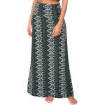 Tianyi - femmes et plage bohme elastique yoga maxi jupes taille haute longues tube jupe